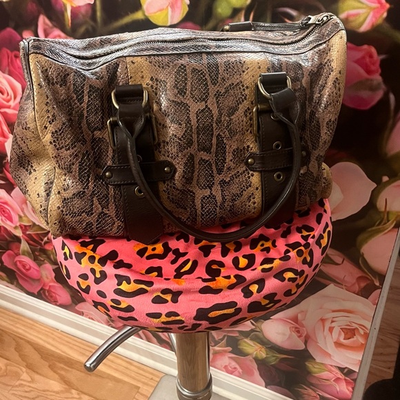 Longchamp Kate Moss Snake Print Gloucester - Picture 3 of 6